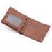 Men's Bags Left And Right Flip Loose Leaf PU Coffee Color Casual Men's Wallet With Multiple Card Slots Short Wallet Laser Engraving Lettering_voghion.com