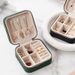 Compact Jewelry Organizer Box For Necklaces, Earrings & Rings - Portable Mini Storage Case With Anti-Tarnish Lining_voghion.com