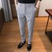 Spring new products and good things are recommended. Korean version of men's casual pants, slim-fitting plaid pants, elastic waist adjustment stretch_voghion.com