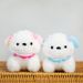 Adorable Dog Keychain Plush Cute Cuddly Soft Toy With Colorful Options For Bags_voghion.com