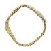 10K Yellow Gold 5.0 Cttw Diamond Double Row S-Link Cuban Bracelet (J-K Color, I2-I3 Clarity) - 7.25" Inches_voghion.com