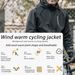 Giacca invernale ROCKBROS Giacca da ciclismo Maglia softshell calda Taglia asiatica M-4XL_voghion.com