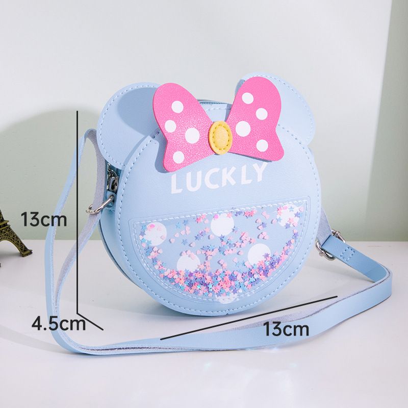 Neue Kinder-Umhängetasche Cross Border Niedliche kleine Mädchen Geschenk Mode Mini Runde Tasche Baby Schulter Geldbörse_voghion.com