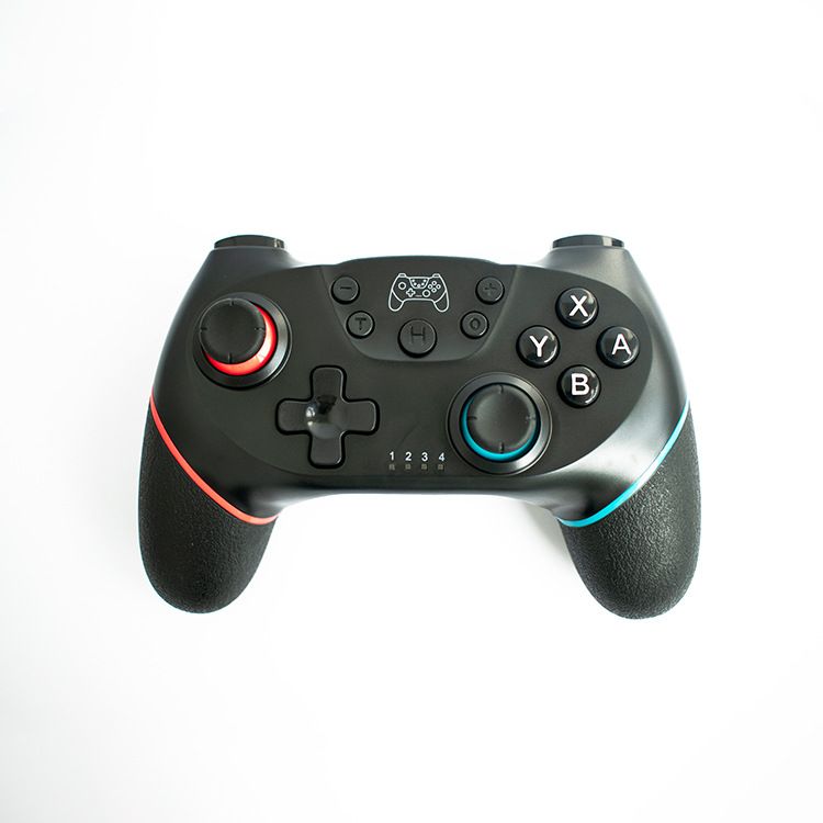 Private mold plastic coated Switch PRO game controller with 6 axes Dual shock 6 axis cross border switch game controller_voghion.com