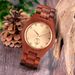Three-Hand Unisex High-Value Quartz Wooden With Watch Remover_voghion.com