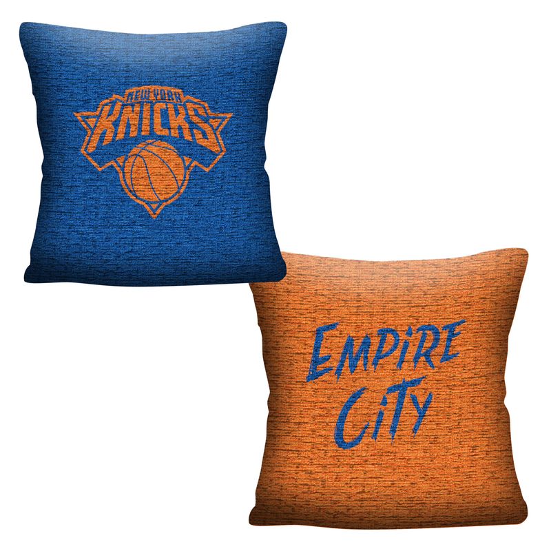Knicks OFFICIAL "Invert" Woven Pillow_voghion.com