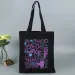 Borsa a tracolla pieghevole riutilizzabile da donna con stampa Anime Arcane-Jinx, in tela, 250516_voghion.com