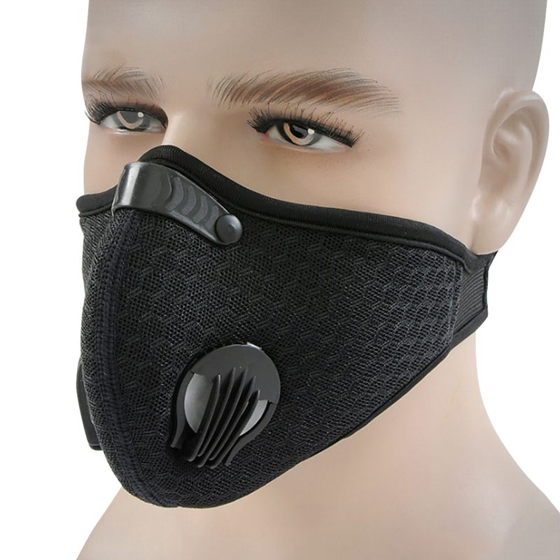 Kaou Riding Motocikls Pretpiesārņojuma sejas maska ​​Guard Sport Mute-mufelis_voghion.com