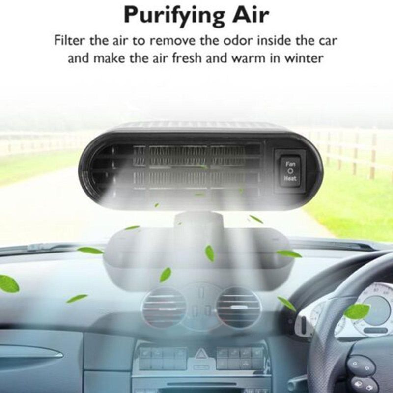 12V 500W Car Heater Fast Hot Warm Blower Automobile Windshield Quick Heating Demister Air Defroster Deer Condit G3K3_voghion.com
