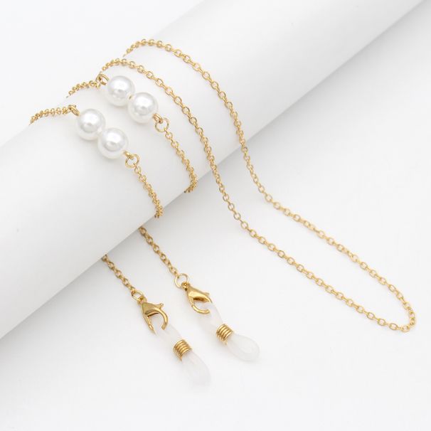 INS - Accessorio a catena per appendere occhiali con mascherina anti-smarrimento, di alta qualità e alla moda_voghion.com