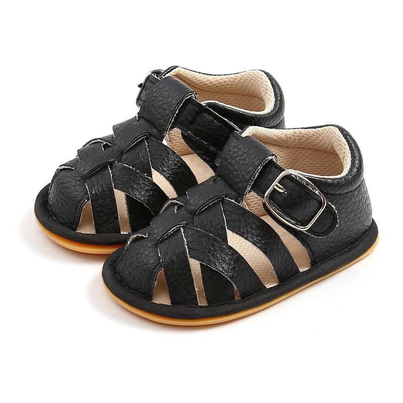 Anne ve Çocuk Bebek sandalet erkek yumuşak taban 1 yaşındaki bebek ayakkabıları bebek ön adım ayakkabı yaz bebek yumuşak kauçuk taban bebek ayakkabısı_voghion.com