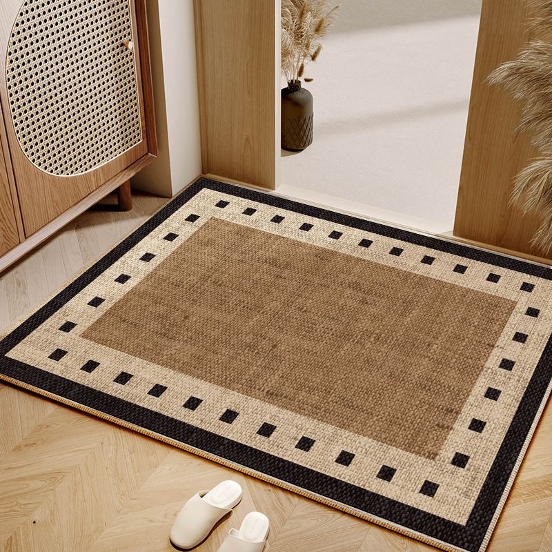 Entrance Door Mat TPR Belgian Velvet 2025 New High End Entrance Porch Carpet Home Non Slip Foot Mat_voghion.com