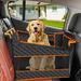Rear Seat Cage Fence Anti-Dirty Dog Portable Travel Bed Pet Car Mat_voghion.com