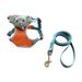 Pet Outdoor And Leash Set C-Shape Little Elephant Harness_voghion.com