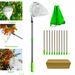 Garden Supplies Fruit Picking Device Fruit Picking Tool Telescopic Pole For Picking Apples And Plums High Altitude Picking Device Garden Fruit Picking_voghion.com