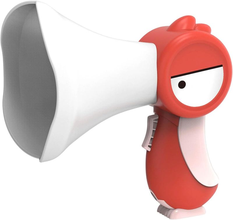 Cartoon Bird Voice Changer For Kids - Fun Voice Changing Toy With Amplifier, Prank Toy, Ideal Birthday Gift For Children_voghion.com