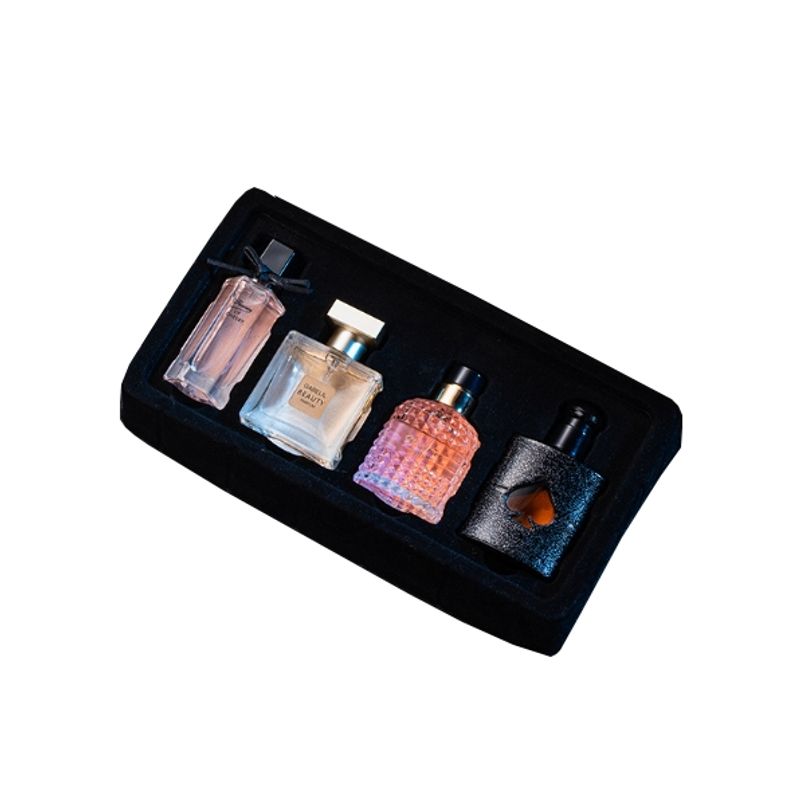 4pcs women's perfume set gift box long-lasting light fragrance black opium perfume_voghion.com