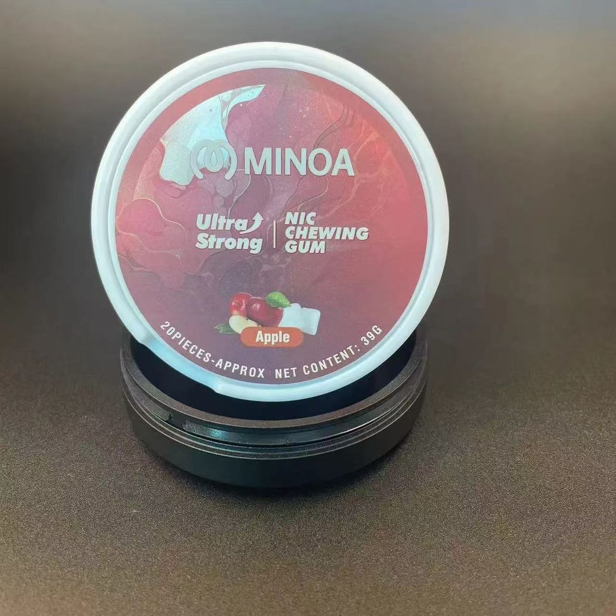 2025 Nytt Ultra Starkt Minoa Nicorette Nic Tuggummi 20 bitar per burk för att sluta med nikotin_voghion.com