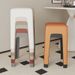 Exquisite Household Durable Plastic Soft Cushion Simple Bench Storage Dining Makeup Stool_voghion.com