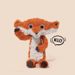 38cm Dewar Fox Adorable Plush Toy Soft Stuffed Animal Cute Birthday Girls For Gift_voghion.com