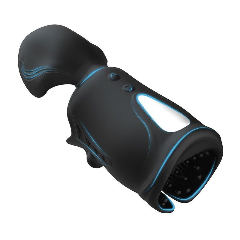 Alpha Trainer Vibrierender wiederaufladbarer männlicher Masturbator Exerciser Männliche Massage Sexspielzeug für Erwachsene_voghion.com