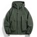 Stormtrooper Hooded Workwear Jacket, Casual Windproof Waterproof Loose Jacket, Men's Versatile Sports Jacket_voghion.com