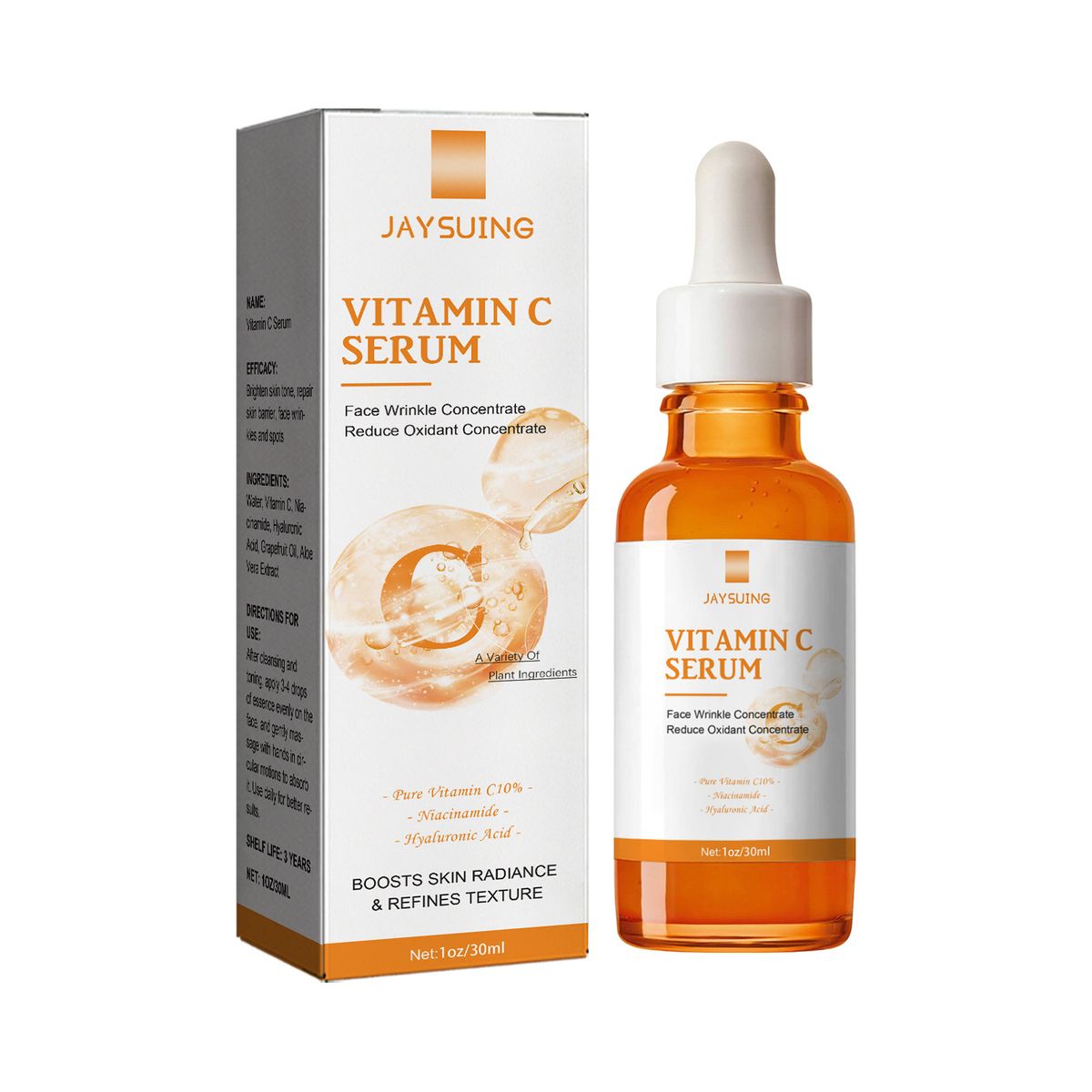 Jayswing Vitamin C Anti wrinkle, Moisturizing, Brightening, Firming and Repairing essence_voghion.com