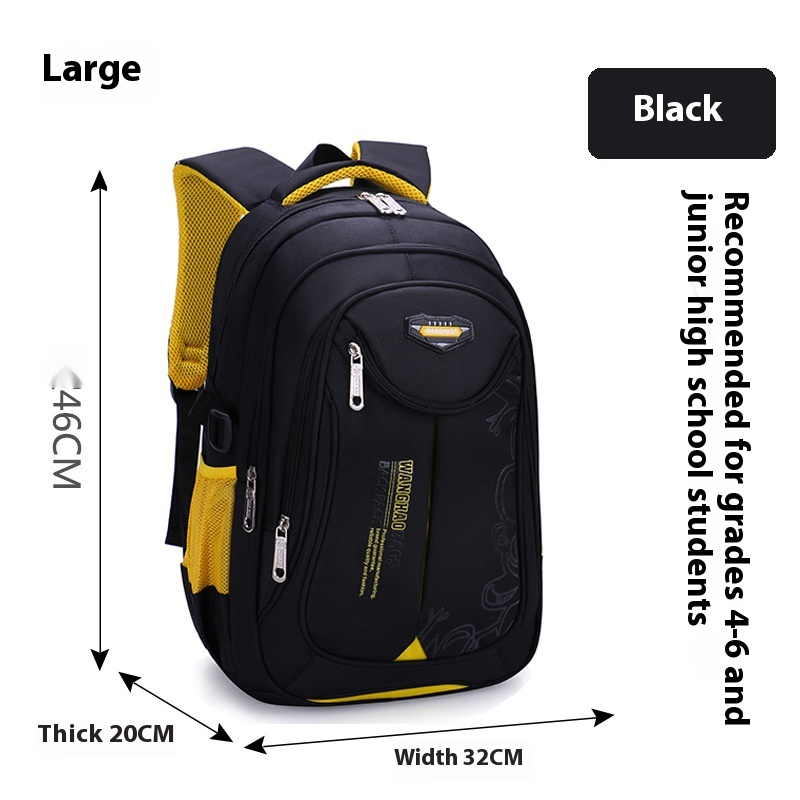 Children's elementary school reduced load breathable backpack, printed backpack_voghion.com
