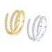 Spring Shape Diamond Ring Fashion Light Luxury Niche Design Personality Temperament Versatile Ring_voghion.com