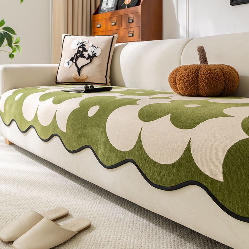 Twin Flower Shaped Sofa Cushions New Style Universal For All Seasons High Grade Non Slip Sofa Cushions_voghion.com