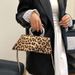 New Original Versatile Outgoing High Capacity Advanced Makeup Bag with High Beauty Value Portable Leopard Pattern Shoulder Bag_voghion.com