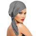 Women's Elastic Breathable Headscarf Hat For Daily Use At Home Without Brim Bottoming Hat For Chemotherapy And Nursing Comfortable Headgear Wholesale_voghion.com