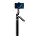 A14 Bluetooth selfiestick met automatisch vergrendelend statief en 360° rotatie - 1,8 m uitschuifbare telefoonhouder, trillingsstabilisator voor livestreaming en vloggen_voghion.com