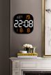 New Fashionable For Living Room, Desktop Simple LED Stylish Alarm Clock, Bedside Clock 6633_voghion.com