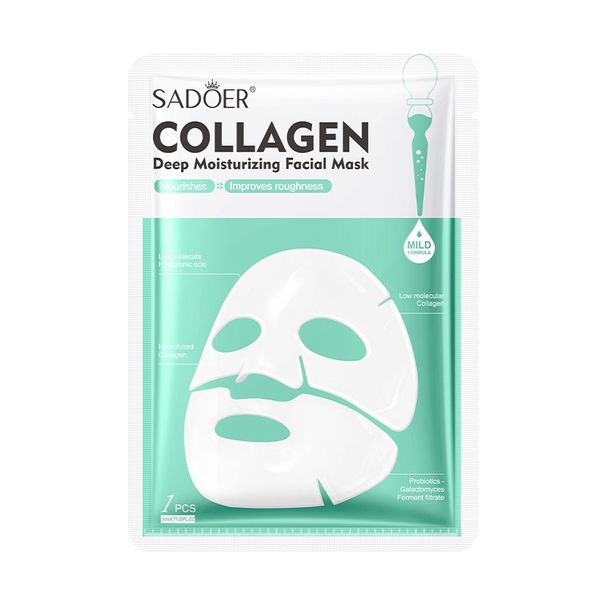 Collagen 30ml Deep Hydrating Moisturizing Split Mask Skincare Product_voghion.com