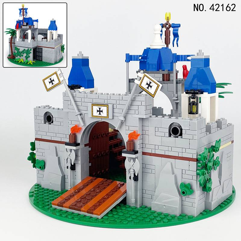 Medieval Castle Military Simulation Scene Military Base DIY Accessories Building Blocks Bricks Toys Gifts_voghion.com
