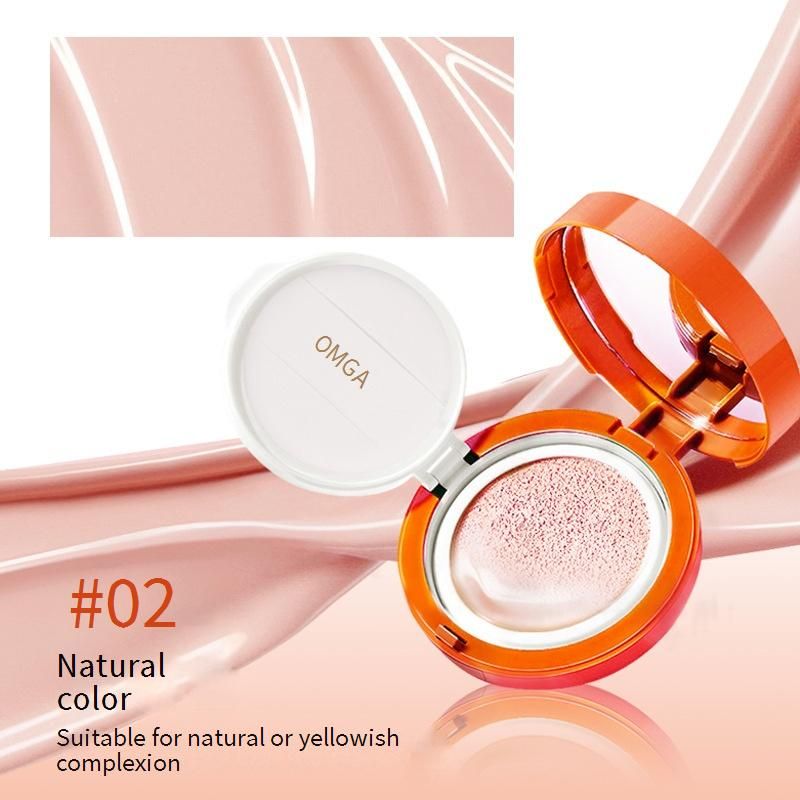 BB & CC Cream OMGA Water Essence Air Cushion BB Cream Per l'uso Correttore impermeabile trasparente naturale BB Cream_voghion.com