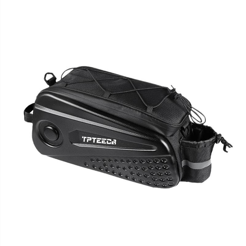 Bicycle Hard Shell Rear Rack Bag Bicycle Large Capacity Waterproof Saddle Bag Bicycle Rack Bag Outdoor Riding Rear Tail Bag_voghion.com