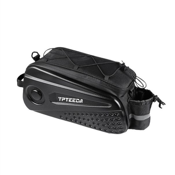 Bicycle Hard Shell Rear Rack Bag Bicycle Large Capacity Waterproof Saddle Bag Bicycle Rack Bag Outdoor Riding Rear Tail Bag_voghion.com