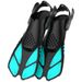 Adult Shoelaces Adjustable Swimming Diving Frog Shoes Mermaid Fins_voghion.com