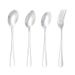 304 Stainless Steel Salad Fork Integrated Eating Noodle Dessert Soup Spoon Tableware Gift_voghion.com