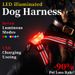 Pet Light-Up Wiederaufladbare Weste Anti-Explosion Brust Universal Hund Harness Leine_voghion.com