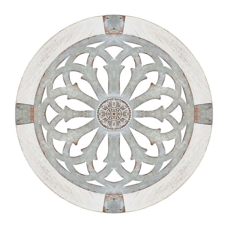 Circle style antique wall hanging home ornament indoor decoration metal crafts_voghion.com
