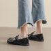Loafers Women's Platform Autumn British Style Small Leather Shoes Retro Single Shoes Large Size Women's Shoes_voghion.com