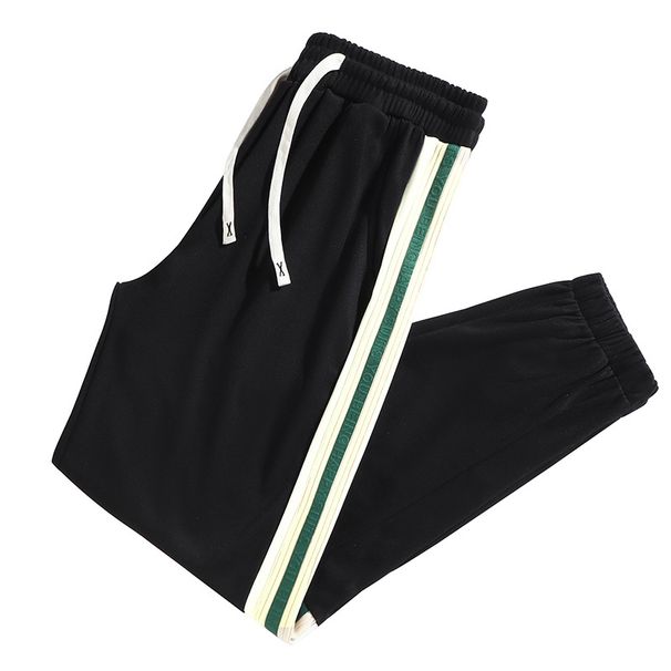Men's Casual Sportswear Set Half-Zip Hoodie & Jogger Pants Stylish Color Block Matching Outfit (5XL-11XL)_voghion.com