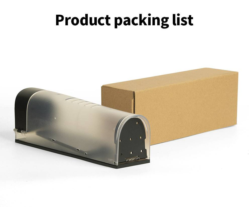 Muizenval 1PC Groothandel Voedsel Aas Automatische Muizenval Kooi Muizenval Automatische Muizenval_voghion.com