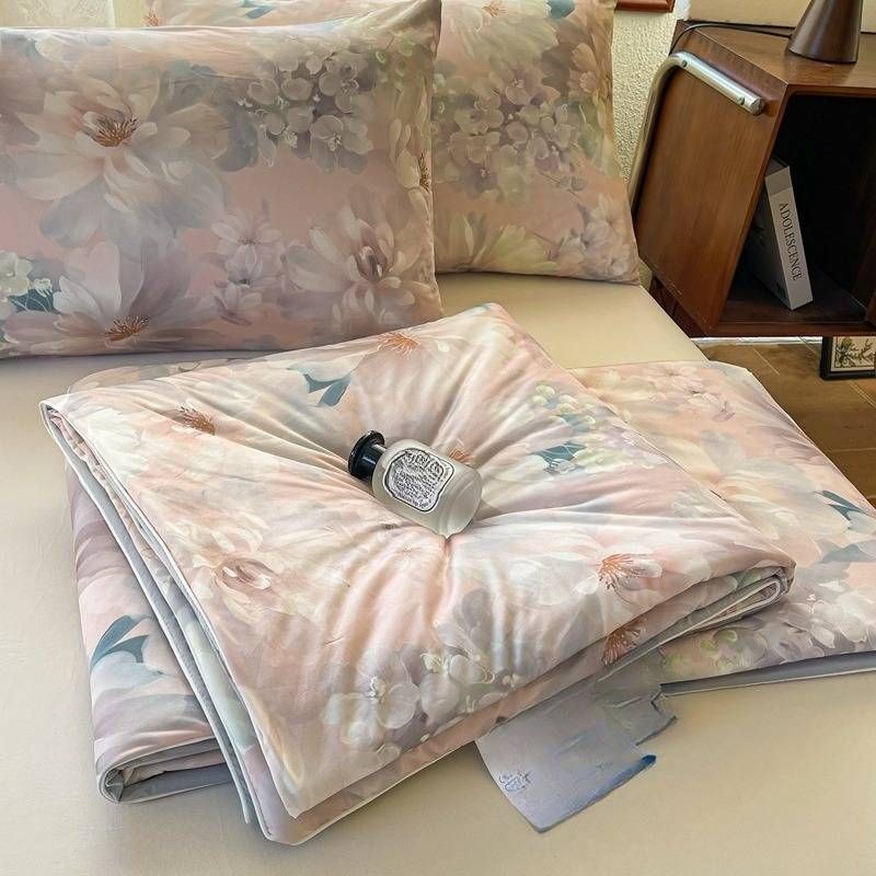 Cool Silky Summer Quilt Air Conditioning Quilt Summer Cool Quilt Machine Washable_voghion.com