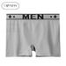 Men's Underwear Comfortable Sports Antibacterial Breathable Size Large Elastic Foreign Seamless Boxer Briefs_voghion.com