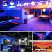 5V USB Bluetooth RGB LED Strip Lights - Smart Color Changing 5050/2835 Chip, 18 LEDs/Meter For TV Backlight, Room Decor, Gaming Setup_voghion.com