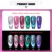 Nail Art & Strumenti Colla per occhi di gatto con diamanti brillanti Disco lampeggiante Smalto per unghie con cristalli di diamante riflettenti Nail art in rete Celebrità Nuovo colore popolare_voghion.com